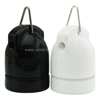 Porcelain Made Lamp Festoon E27 Screw Bulb Holder 